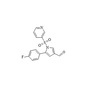 沃諾拉贊雜質(zhì)46,5-(4-fluorophenyl)-1-(pyridin-3-ylsulfonyl)-1H-pyrrole-3-carbaldehyde