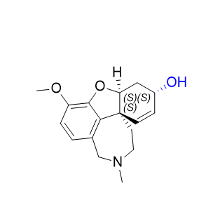 加蘭他敏雜質(zhì)02,(4aS,6S,8aS)-3-methoxy-11-methyl-5,6,9,10,11,12- hexahydro-4aH-[1]benzofuro[3a,3,2-ef][2]benzazepin-6-ol