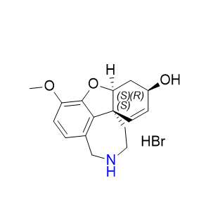 加蘭他敏雜質(zhì)05,(4aS,6R,8aS)-3-methoxy-5,6,9,10,11,12-hexahydro- 4aH-[1]benzofuro[3a,3,2-ef][2]benzazepin-6-ol hydrobromide