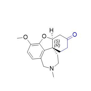 加蘭他敏雜質(zhì)09,(4aS,8aR)-3-methoxy-11-methyl-4a,5,7,8,9,10,11,12-octahydro-6H-benzo[2,3]benzofuro[4,3-cd]azepin-6-one