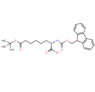 (S)-2-Fmoc-氨基辛二酸-8-叔丁酯,Fmoc-Asu(OtBu)-OH