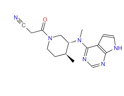 (3R,4S)-4-甲基-3-(甲基-7H-吡咯并[2,3-D]嘧啶-4-氨基)-BETA-氧代-1-哌啶丙腈,3-((3R,4S)-4-Methyl-3-(Methyl(7H-pyrrolo[2,3-d]pyriMidin-4-yl)aMino)piperidin-1-yl)-3-oxopropanenitrile