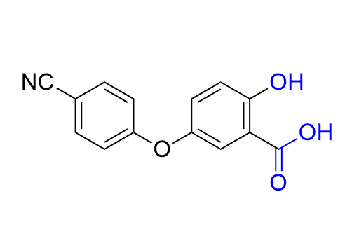 克立硼羅雜質(zhì) 03,5-(4-cyanophenoxy)-2-hydroxybenzoic acid