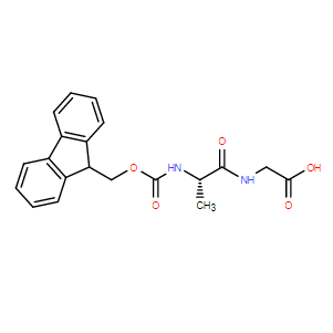 (S)-2-(2-((((9H-芴-9-基)甲氧基)羰基)氨基)丙酰胺基)乙酸,(S)-2-(2-((((9H-Fluoren-9-yl)methoxy)carbonyl)amino)propanamido)acetic acid