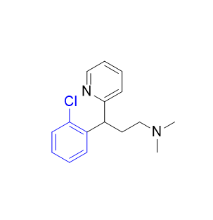 氯苯那敏雜質(zhì) 11,3-(2-chlorophenyl)-N,N-dimethyl-3-(pyridin-2-yl)propan-1- amine maleate