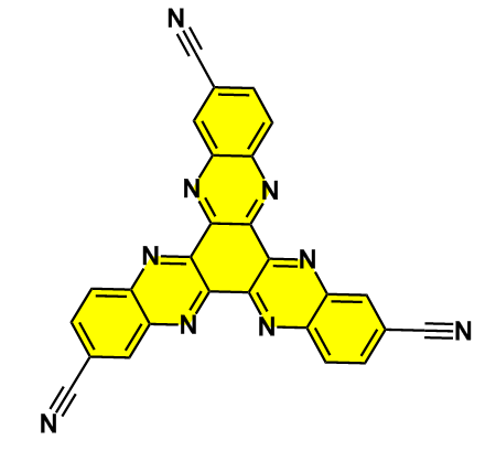 二喹喔啉并[2,3-a:2'，3'-c]吩嗪-2,8,14-三腈,diquinoxalino[2,3-a:2',3'-c]phenazine-2,8,14-tricarbonitrile