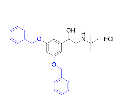 特布他林雜質(zhì) 20,1-(3,5-bis(benzyloxy)phenyl)-2-(tert-butylamino)ethan-1-ol hydrochloride