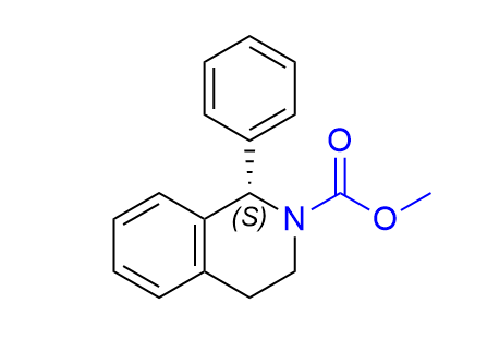 索利那新杂质 11,methyl (S)-1-phenyl-3,4-dihydroisoquinoline-2(1H)-carboxylate