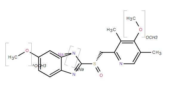 埃索美拉唑雜質(zhì)API,sodium (S)-6-methoxy-2-(((4-methoxy-3,5-dimethylpyridin-2-yl)methyl)sulfinyl)benzo[d]imidazol-1-ide