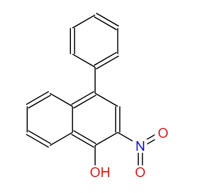 2-硝基-4-苯基萘-1-酚,2-nitro-4-phenylnaphthalen-1-ol