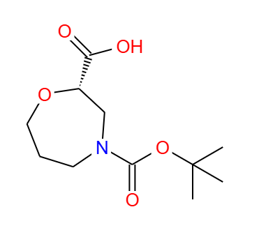 (S)-4-(叔丁氧基羰基)-1,4-氧氮雜環(huán)庚烷-2-羧酸,(S)-4-(tert-butoxycarbonyl)-1,4-oxazepane-2-carboxylic acid