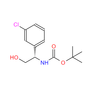 (S)-N-Boc-間氯苯甘氨醇,(S)-tert-Butyl (1-(3-chlorophenyl)-2-hydroxyethyl)carbamate