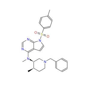 	N-甲基-N-((3R,4R)-4-甲基-1-苄基-3-哌啶基)-7-((4-甲基苯基)磺酰基)7H-吡咯并[2,3-D]嘧啶-4-胺