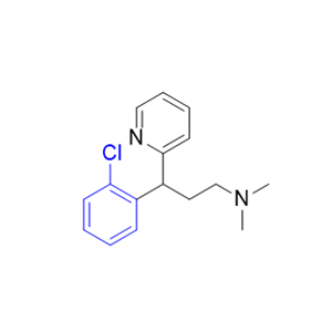 氯苯那敏雜質(zhì) 11,3-(2-chlorophenyl)-N,N-dimethyl-3-(pyridin-2-yl)propan-1- amine maleate