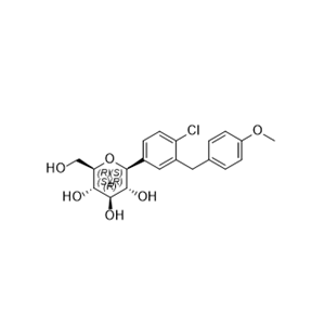 達(dá)格列凈雜質(zhì)08,(2S,3R,4R,5S,6R)-2-(4-chloro-3-(4-methoxybenzyl)phenyl)-6-(hydroxymethyl)tetrahydro-2H-pyran-3,4,5-triol