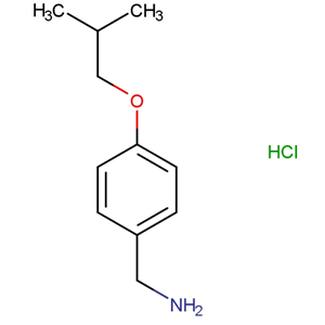 4-(異丁氧基)苯甲胺鹽酸鹽  37806-44-3  4-(2-Methylpropoxy)benzenemethanamine hydrochloride