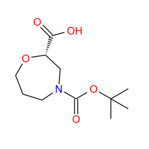 (S)-4-(叔丁氧基羰基)-1,4-氧氮雜環(huán)庚烷-2-羧酸，自產(chǎn)自用醫(yī)藥中間體，品質(zhì)更有保障。