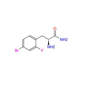 2-氨基-3-(4-溴-2-氟苯基)丙酰胺,(2S)-2-amino-3-(4-bromo-2-fluoro-phenyl)propanamide