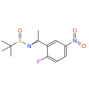 1311388-01-8 N(E),N-(1-(2-氟-5-硝基苯)亞乙基)-2-甲基丙烷-2-亞磺酰胺