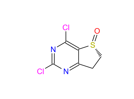 (R)-2,4-二氯-6,7-二氫噻吩并[3,2-d]嘧啶5-氧化物,(R)-2,4-Dichloro-6,7-dihydrothieno[3,2-d]pyrimidine 5-oxide