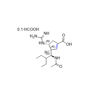 帕拉米韦杂质15,(3R,4R)-3-((S)-1-acetamido-2-ethylbutyl)-4-guanidinocyclopent-1-ene -1-carboxylic acid deci-formate