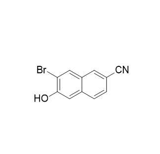 萘莫司他雜質(zhì)07,7-bromo-6-hydroxy-2-naphthonitrile