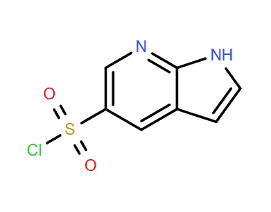 1H-Pyrrolo[2,3-b]pyridine-5-sulfonyl chloride,1H-Pyrrolo[2,3-b]pyridine-5-sulfonyl chloride