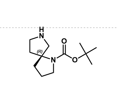 (R)-1-BOC-1,7-二氮雜螺[4.4]壬烷,1,7-Diazaspiro[4.4]nonane-1-carboxylic acid, 1,1-dimethylethyl ester, (5R)-