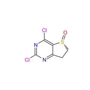 (R)-2,4-二氯-6,7-二氫噻吩并[3,2-d]嘧啶5-氧化物,(R)-2,4-Dichloro-6,7-dihydrothieno[3,2-d]pyrimidine 5-oxide