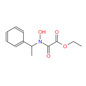 Acetic acid, 2-[hydroxy(1-phenylethyl)amino]-2-oxo-, ethyl ester