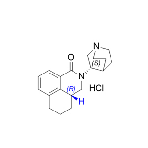 帕洛諾司瓊雜質(zhì)05,(R)-2-((S)-quinuclidin-3-yl)-2,3,3a,4,5,6-hexahydro-1H-benzo [de]isoquinolin-1-one hydrochloride