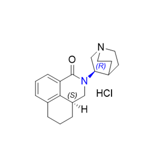 帕洛諾司瓊雜質(zhì) 04,(S)-2-((R)-quinuclidin-3-yl)-2,3,3a,4,5,6-hexahydro-1Hbenzo[de]isoquinolin-1-one hydrochloride