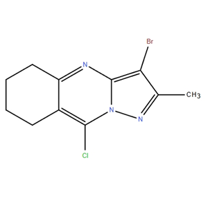 3-Bromo-9-chloro-2-methyl-5,6,7,8-tetrahydropyrazolo[5,1-b]quinazoline