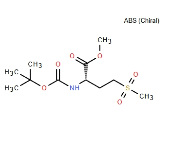 丁酸，2-[[（1,1-二甲基乙氧基）羰基]氨基]-4-（甲基磺酰基）-甲酯，（2S）-,Butanoic acid, 2-[[(1,1-dimethylethoxy)carbonyl]amino]-4-(methylsulfonyl)-, methyl ester, (2S)-