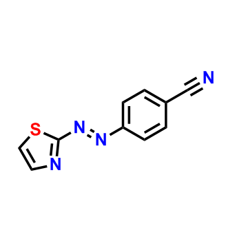 (E)-4-(噻唑-2-基偶氮)苯甲腈,(E)-4-(Thiazol-2-yldiazenyl)benzonitrile