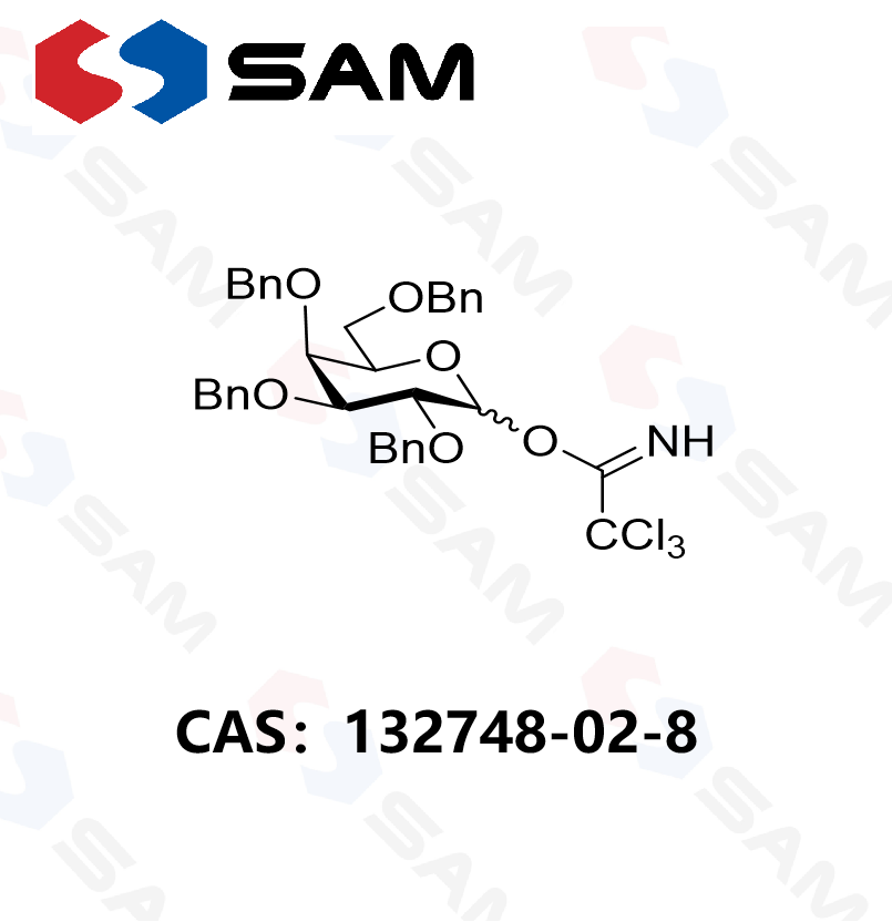 2,3,4,6-四-O-芐基-D-吡喃半乳糖基三氯乙酰亞胺酯,2,3,4,6-Tetra-O-benzyl-D-galactopyranosyl Trichloroacetimidate
