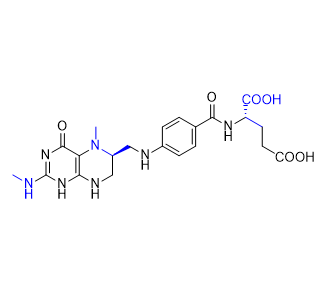 葉酸雜質05,(S)-2-(4-((((S)-5-methyl-2-(methylamino)-4-oxo-1,4,5,6,7,8-hexahydropteridin-6-yl)methyl)amino)benzamido)pentanedioic acid