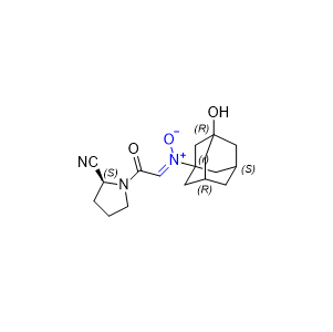 維格列汀雜質12,(Z)-2-((S)-2-cyanopyrrolidin-1-yl)-N-((1r,3R,5R,7S)-3-hydroxy adamantan-1-yl)-2-oxoethan-1-imine oxide