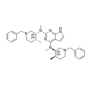 托法替尼雜質(zhì)19,N2,N4-bis((3R,4R)-1-benzyl-4-methylpiperidin-3-yl)-N2,N4-dimethyl-7H-pyrrolo[2,3-d]pyrimidine-2,4-diamine