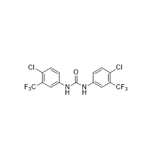 索拉非尼雜質(zhì)12,1,3-bis(4-chloro-3-(trifluoromethyl)phenyl)urea