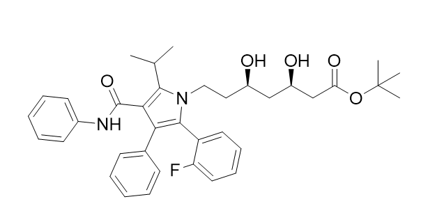 阿托伐他汀鈣雜質(zhì)37,tert-butyl 2-((4S,6S)-6-(2-aminoethyl)-2,2-dimethyl-1,3-dioxan-4-yl)acetate