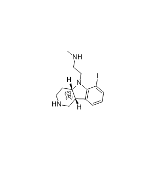 盧美哌隆雜質(zhì)27,2-((4aS,9bR)-6-iodo-1,2,3,4,4a,9b-hexahydro-5H-pyrido[4,3-b]indol-5-yl)-N-methylethan-1-amine