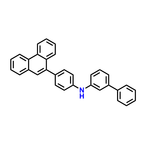 N-(4-(9-菲基l)苯基)-1,1'-聯(lián)苯-3-胺,N-(4-(phenanthren-9-yl)phenyl)-[1,1'-biphenyl]-3-amine