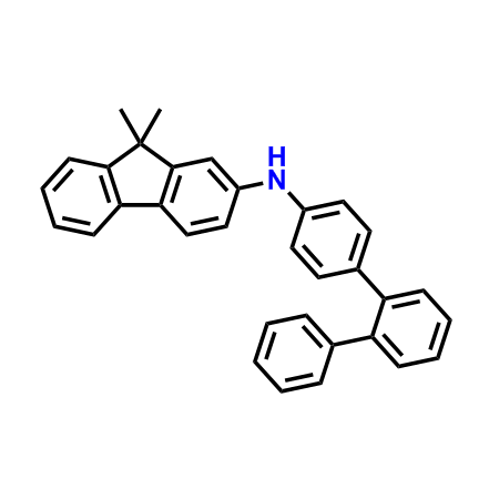 N-([1,1':2',1''-三聯(lián)苯]-4-基)-9,9-二甲基-9H-芴-2-胺,N-([1,1':2',1''-terphenyl]-4-yl)-9,9-dimethyl-9H-fluoren-2-amine