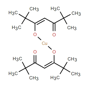 雙(2,2,6,6-四甲基-3,5-庚二酮)化銅,BIS(2,2,6,6-TETRAMETHYL-3,5-HEPTANEDIONATO)COPPER(II)