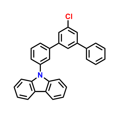 9-(5'-氯-[1,1':3',1''-三苯基]-3-基)-9H-咔唑,9-(5'-chloro-[1,1':3',1''-terphenyl]-3-yl)-9H-carbazole