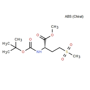 丁酸，2-[[（1,1-二甲基乙氧基）羰基]氨基]-4-（甲基磺酰基）-甲酯，（2S）-