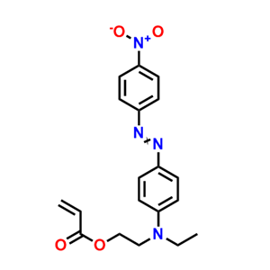 2-(乙基(4-((4-硝基苯基)偶氮)苯基)氨基)乙基丙烯酸酯,2-(Ethyl(4-((4-nitrophenyl)diazenyl)phenyl)amino)ethyl acrylate