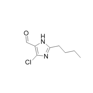 氯沙坦鉀雜質(zhì) D,2-butyl-4-chloro-1H-imidazole-5-carbaldehyde