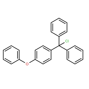 4-苯氧基三苯甲基氯;(氯(4-苯氧基苯基)亚甲基)二苯